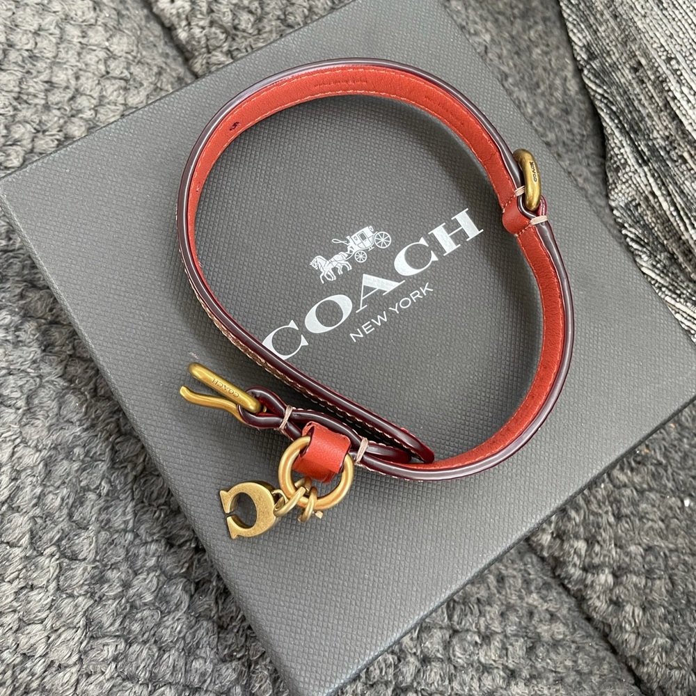 Coach Dog Collar
